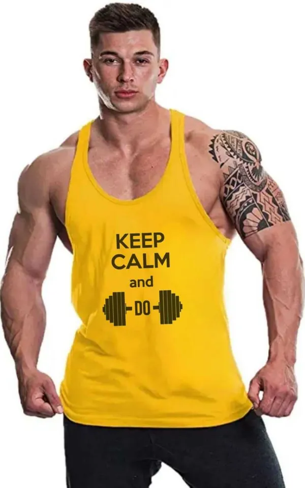 Pack_of_2_Red_&_Yellow_Polyester_Printed_Vest_For_Men