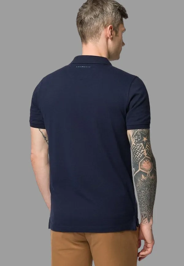 Blue_Cotton_Blend_Solid_T-Shirt_For_Men