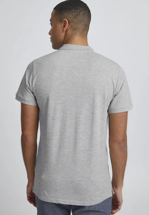Grey_Cotton_Blend_Solid_T-Shirt_For_Men