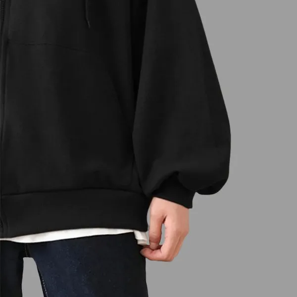 Black_Fleece_Solid_Sweatshirt_For_Women
