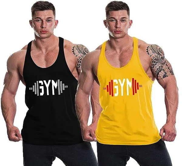 Pack_of_2_Black_&_Yellow_Polyester_Printed_Vest_For_Men