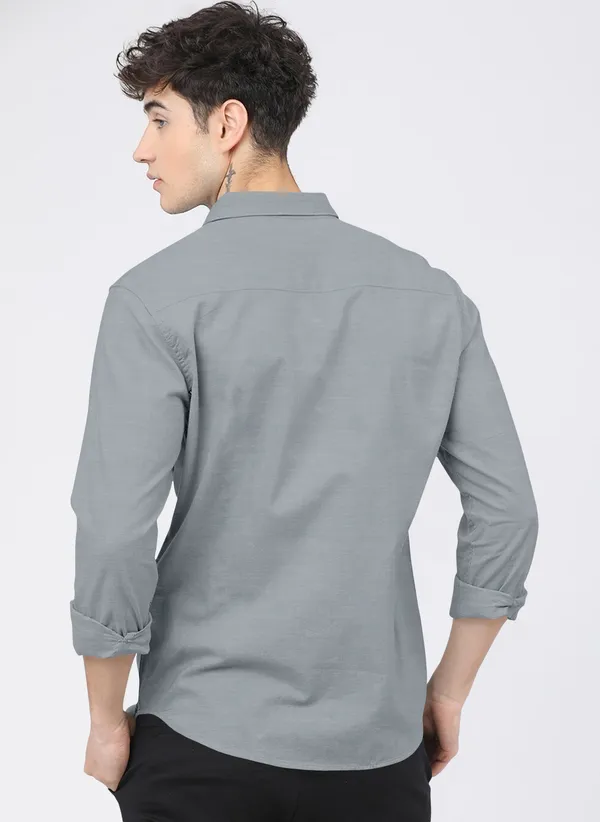 Men_Self_Design_Casual_Grey_Shirt