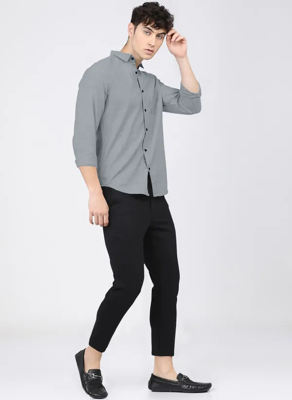 Men_Self_Design_Casual_Grey_Shirt