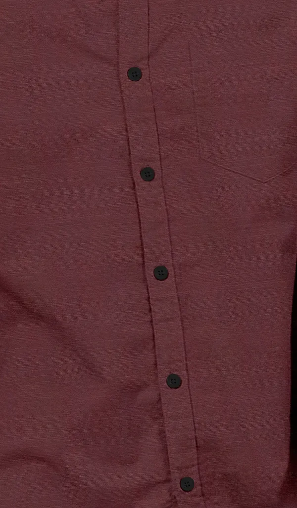 Men_Self_Design_Casual_Maroon_Shirt