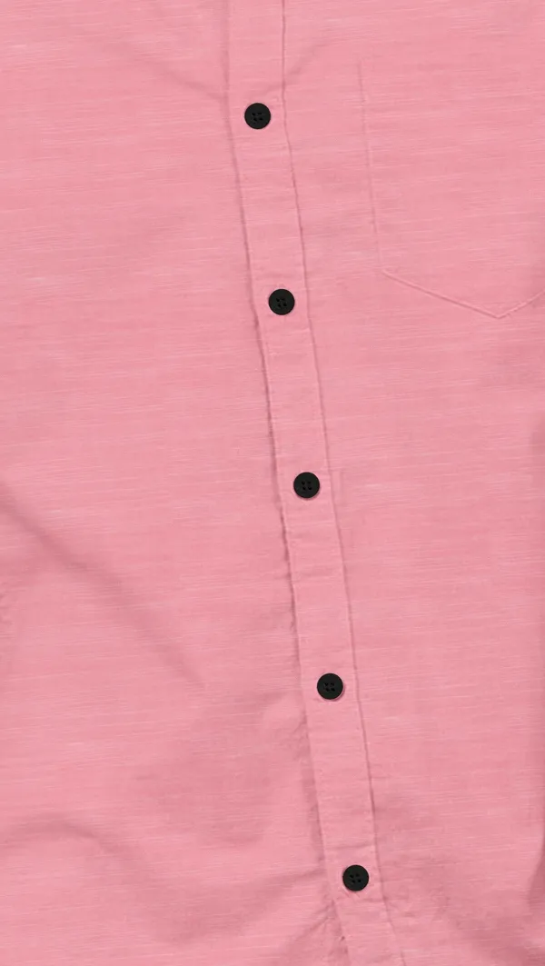 Pink_Men_Self_Design_Casual_Shirt
