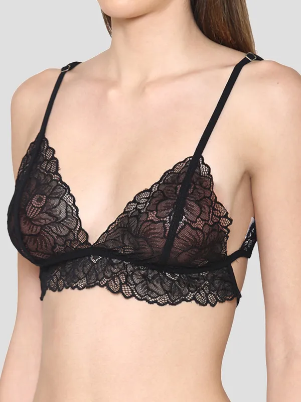 Floral_Lace_Deep_Neck_Bralettes_Fancy_Bridal_Bra_For_Women