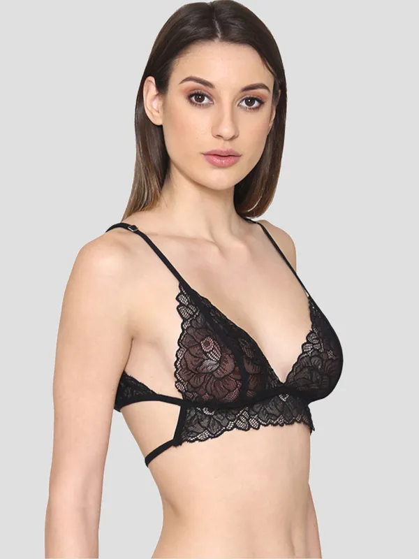 Floral_Lace_Deep_Neck_Bralettes_Fancy_Bridal_Bra_For_Women