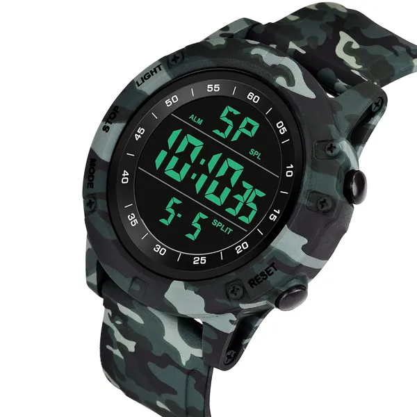 Olive_Green_Pu_Strap_Sports_Digital_Men_Wrist_Watch_|_Black_Dial