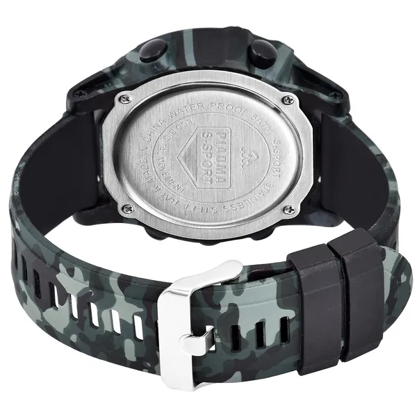 Olive_Green_Pu_Strap_Sports_Digital_Men_Wrist_Watch_|_Black_Dial