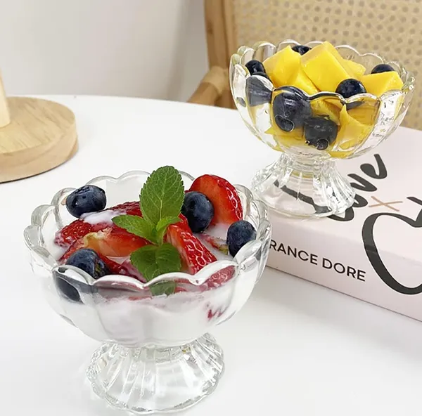 350ML_Ice_Cream_Glasses_Cups_Dishes_for_Desserts,_Milkshake,Fruit_and_Pudding_Glass_Serving_Bowls,Clear_Set_of_(6)