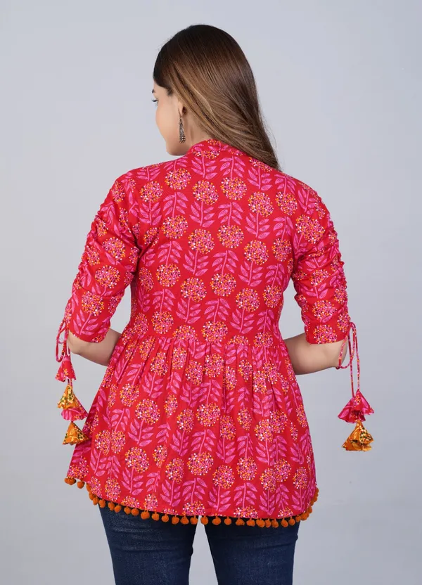Floral_Print_Top_with_3/4th_Sleeves