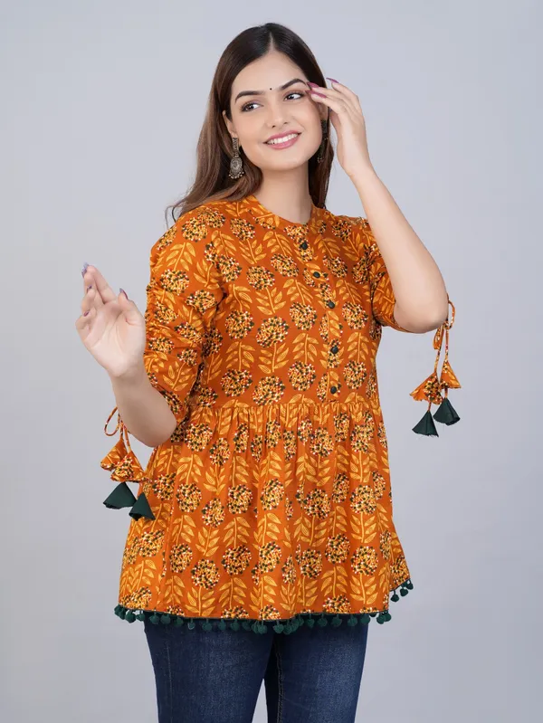 Floral_Print_Top_with_3/4th_Sleeves