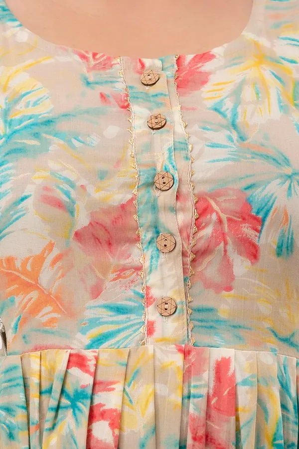Flower_Cotton_Printed_Maternity_And_Feeding_Kurti_Combo_Of_2