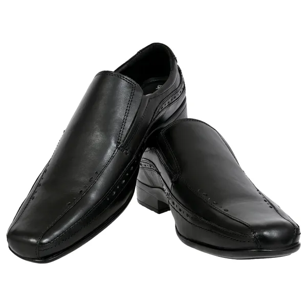 Black_Leather_Slip-On_Shoes_For_Men's_Formal_Pair