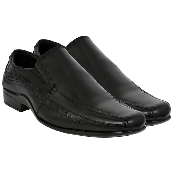 Black_Leather_Slip-On_Shoes_For_Men's_Formal_Pair