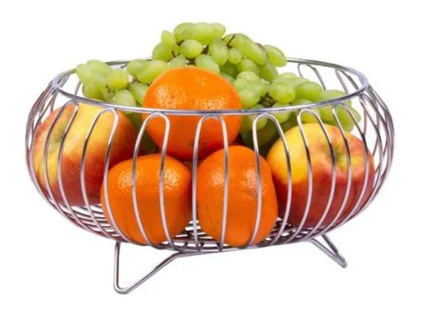 Fruit_&_vegitable_storage_basket_with_handle_Stainless_steel