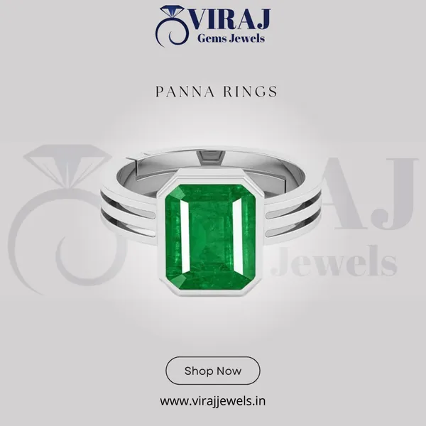 Panna_Stone_Created_Panna_Stone_Emerald_Ring_Adjustable_Woman_Man_Ring