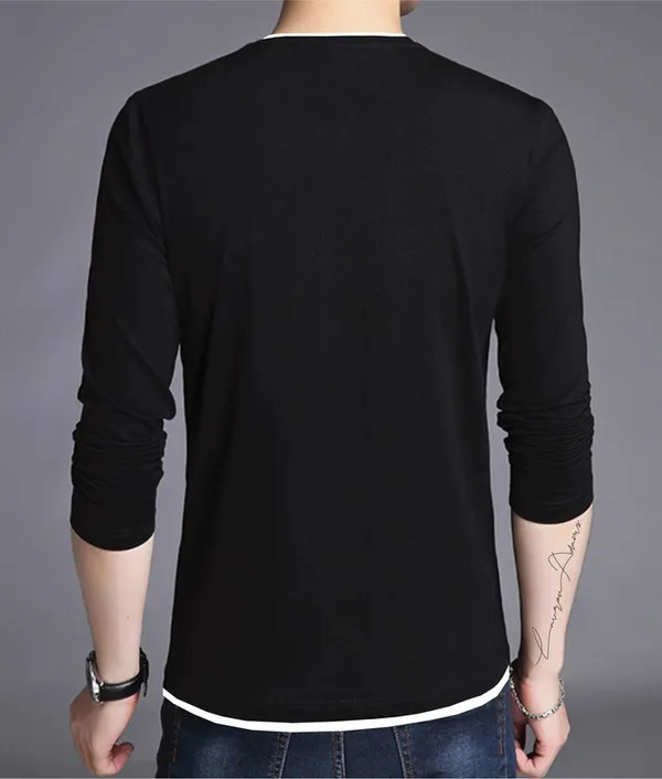 Solid_Men_Round_Neck_Black_T-Shirt