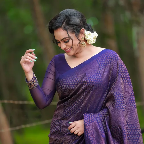 Women's_Kanjivaram_Banarasi_Soft_Silk_Copper_Zari_Woven_Saree_With_Blouse_Piece_Blue_Wine_With_Blouse_Piece
