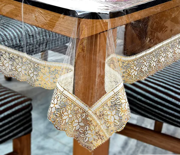 Clear_Transparent_Plastic_6_Seater_Waterproof_Dining_Table_Cover_-_60x90_Inch_Size_with_Golden_Lace_Border