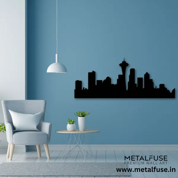 Wooden_Wall_Art_for_Home_Decoration__|_Seattle_Skyline__|_Black