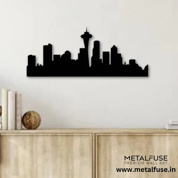 Wooden_Wall_Art_for_Home_Decoration__|_Seattle_Skyline__|_Black