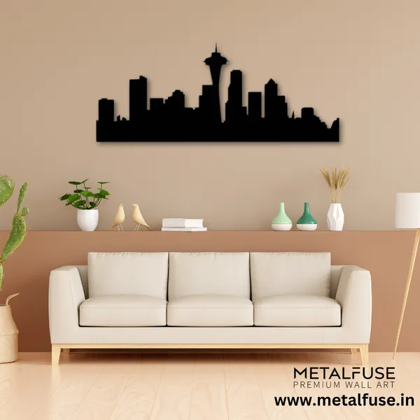 Wooden_Wall_Art_for_Home_Decoration__|_Seattle_Skyline__|_Black