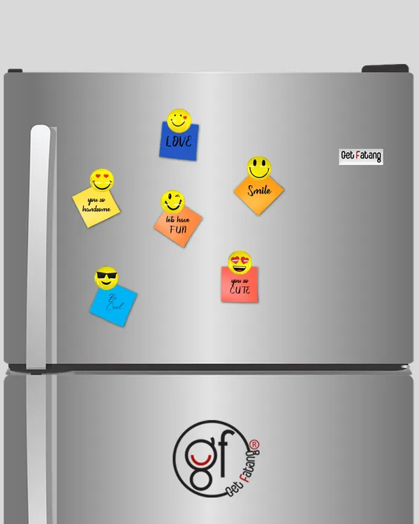 Smiley_Emojis_Round_3D_Glass_Fridge_Magnets_Set_of_6_for_Home_Decoration_Sticking_Notes_and_Gifting_(3.5_cm_Diameter)