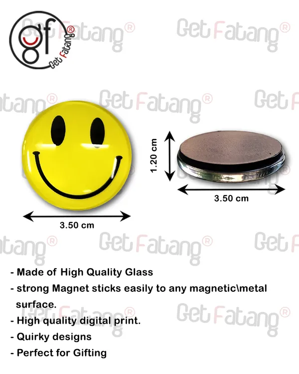 Smiley_Emojis_Round_3D_Glass_Fridge_Magnets_Set_of_6_for_Home_Decoration_Sticking_Notes_and_Gifting_(3.5_cm_Diameter)