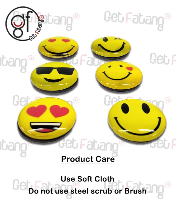 Smiley_Emojis_Round_3D_Glass_Fridge_Magnets_Set_of_6_for_Home_Decoration_Sticking_Notes_and_Gifting_(3.5_cm_Diameter)