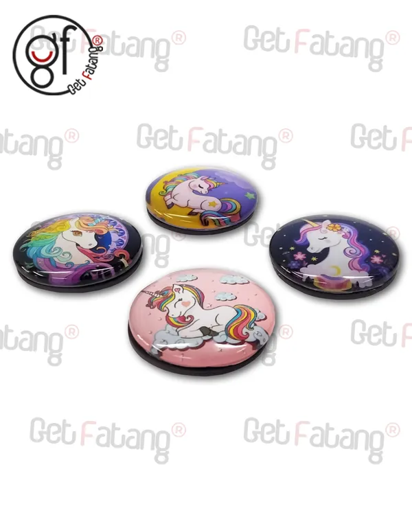 Mystical_Unicorn_Round_3D_Glass_Fridge_Magnets_Set_of_4_for_Home_Decoration_Sticking_Notes_and_Gifting_(3.5_cm_Diameter)