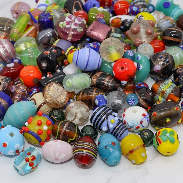 Multicolor_Glass_And_Metal_Alloy_Premium_Jewellery_Making_Beads_For_Jewellery_Making