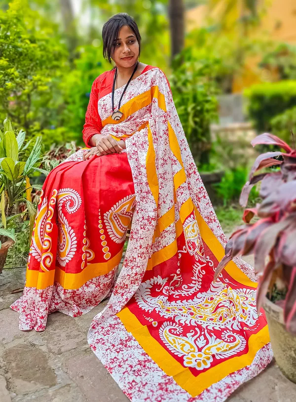 Multicolor_Cotton_Screen_Print_Handloom_Saree