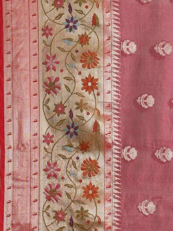 Magenta_Art_Silk_Banarasi_Sarees_For_Women