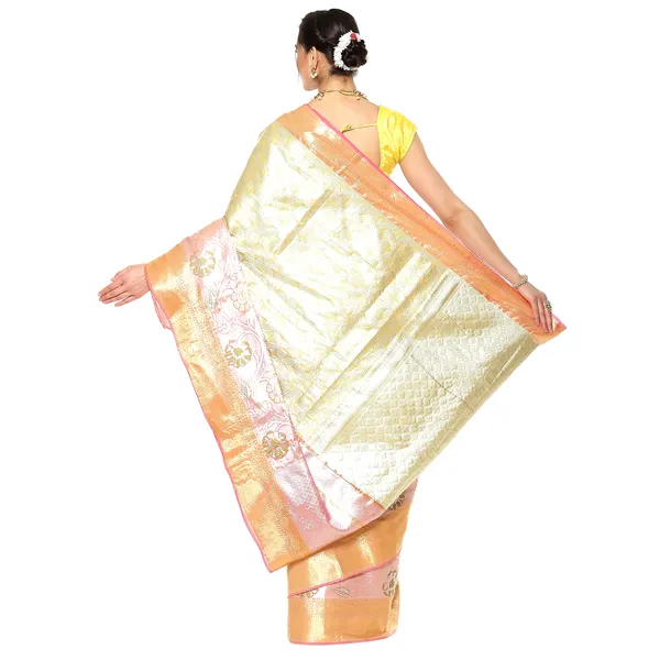Beige_Kanchi_Silk_Banarasi_Sarees_For_Women