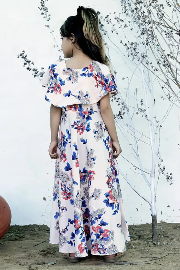 Beige_Round_neck__Sleeveless_Crepe_Dress