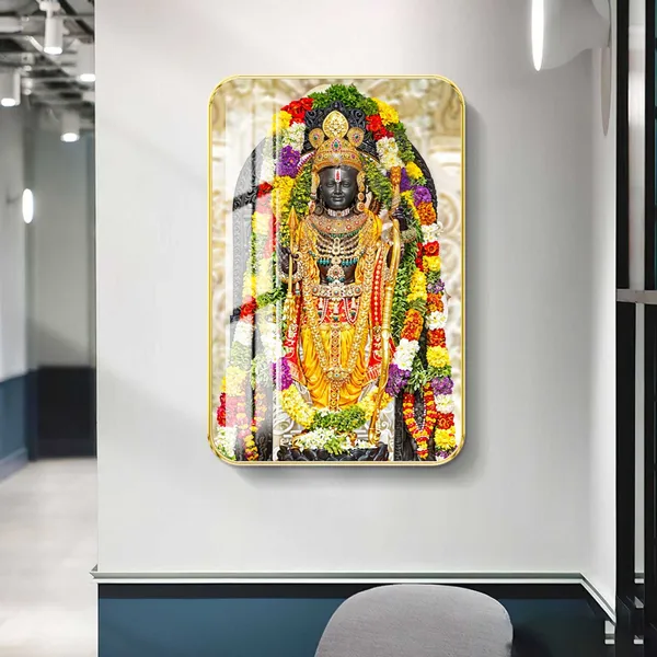 WALLMAX Premium Ramlala High Glossy HD Print Wall Painting for Home