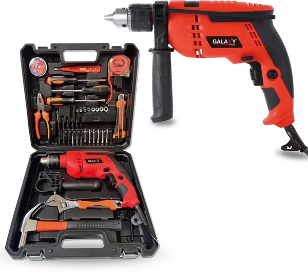 13Mm_Electric_Hammer_Drill_With_Forward/Reverse_Rotation_Tool_Kit_(32Pcs)_With_Best_Quality_Hammer_Drill_(13_Mm_Chuck_Size,_710_W)