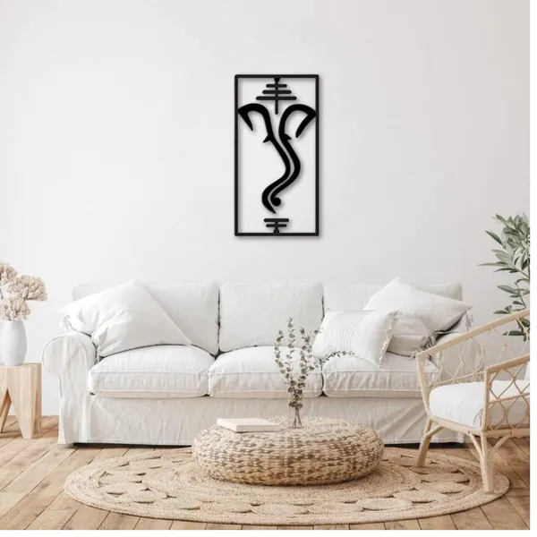 Ganesha_Frameline_Wood_Wall_Art