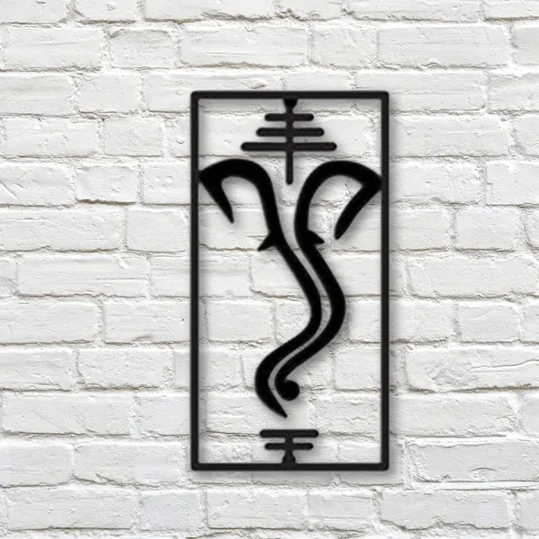 Ganesha_Frameline_Wood_Wall_Art