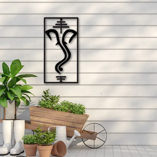 Ganesha_Frameline_Wood_Wall_Art