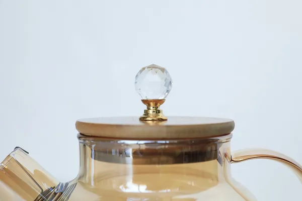 1000_ml_GOLD_Glass_Kettle_with_Spout_and_Infuser,Perfect_for_Tea_and_Coffee_Maker,_Clear_Leaf_Glass_Kettle_Teapot,_Bamboo_Wooden_Lid