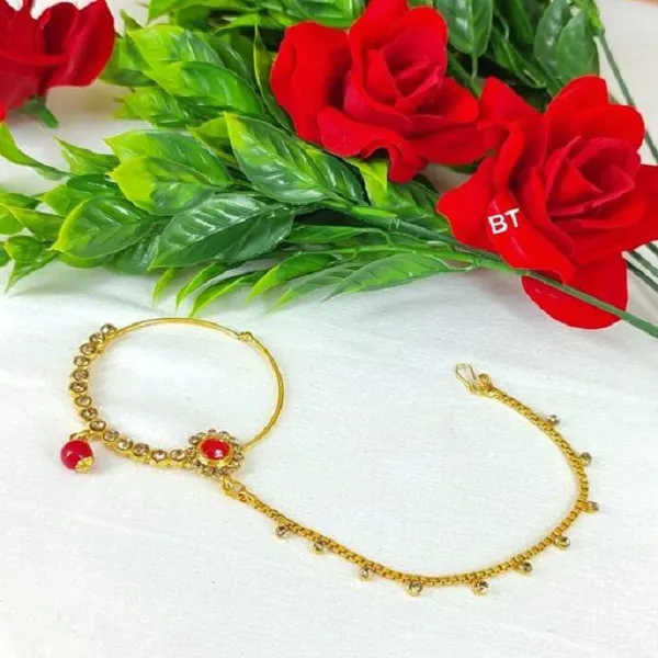 Gold_Plated_Bridal_Ethnic_Nose_Ring_/Nath_For_Women/_Girls.
