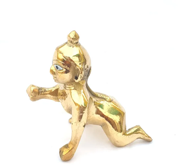 visatgoddism_(_0._NO_)_Laddu_Gopal_Idol_Gold_Color_Decorative_Showpiece_-_6_cm_(Brass,_Copper,_Panchdhatu_)