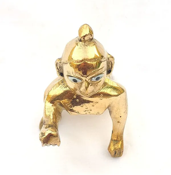 visatgoddism_(_0._NO_)_Laddu_Gopal_Idol_Gold_Color_Decorative_Showpiece_-_6_cm_(Brass,_Copper,_Panchdhatu_)