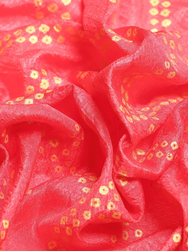 Pink_Vichitra_Silk_Bandhni_Saree