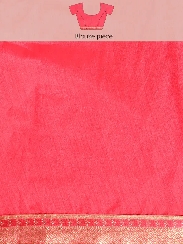 Pink_Vichitra_Silk_Bandhni_Saree