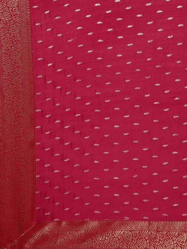 Pink_Vichitra_Silk_Lace_Work_Designer_Saree