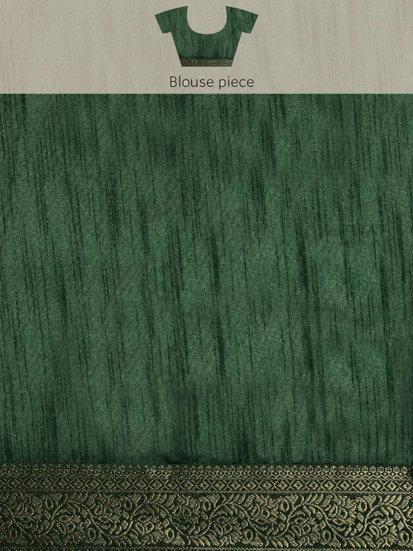 Green_Vichitra_Silk_Lace_Work_Designer_Saree