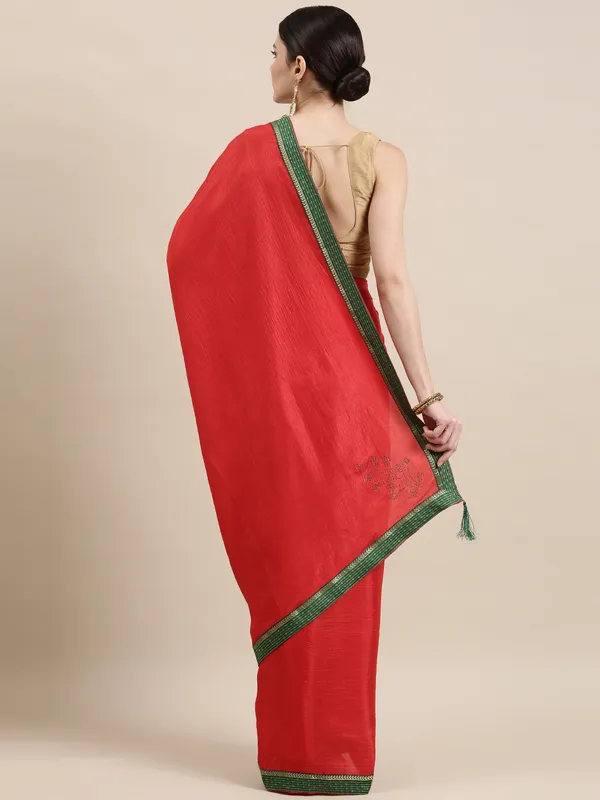 Red_Matka_Silk_Designer_Saree